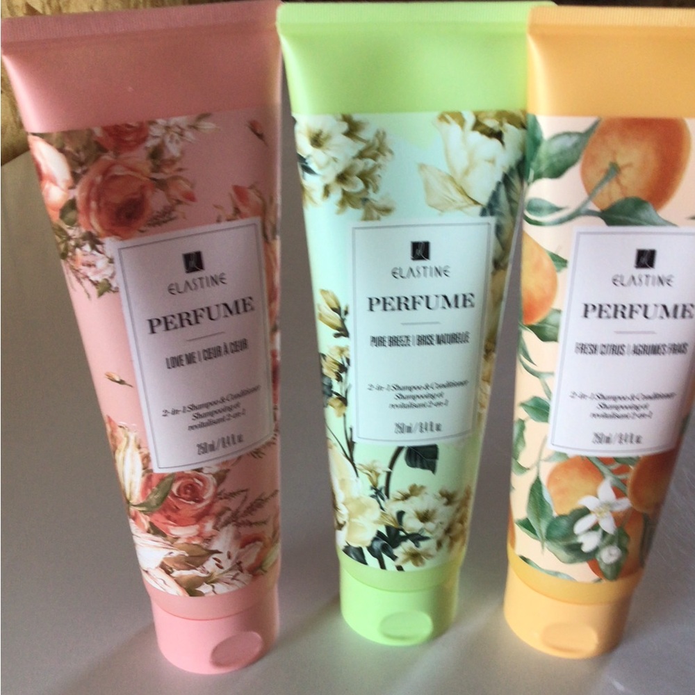 Avon Elastine Perfume Shampoo & Conditioner